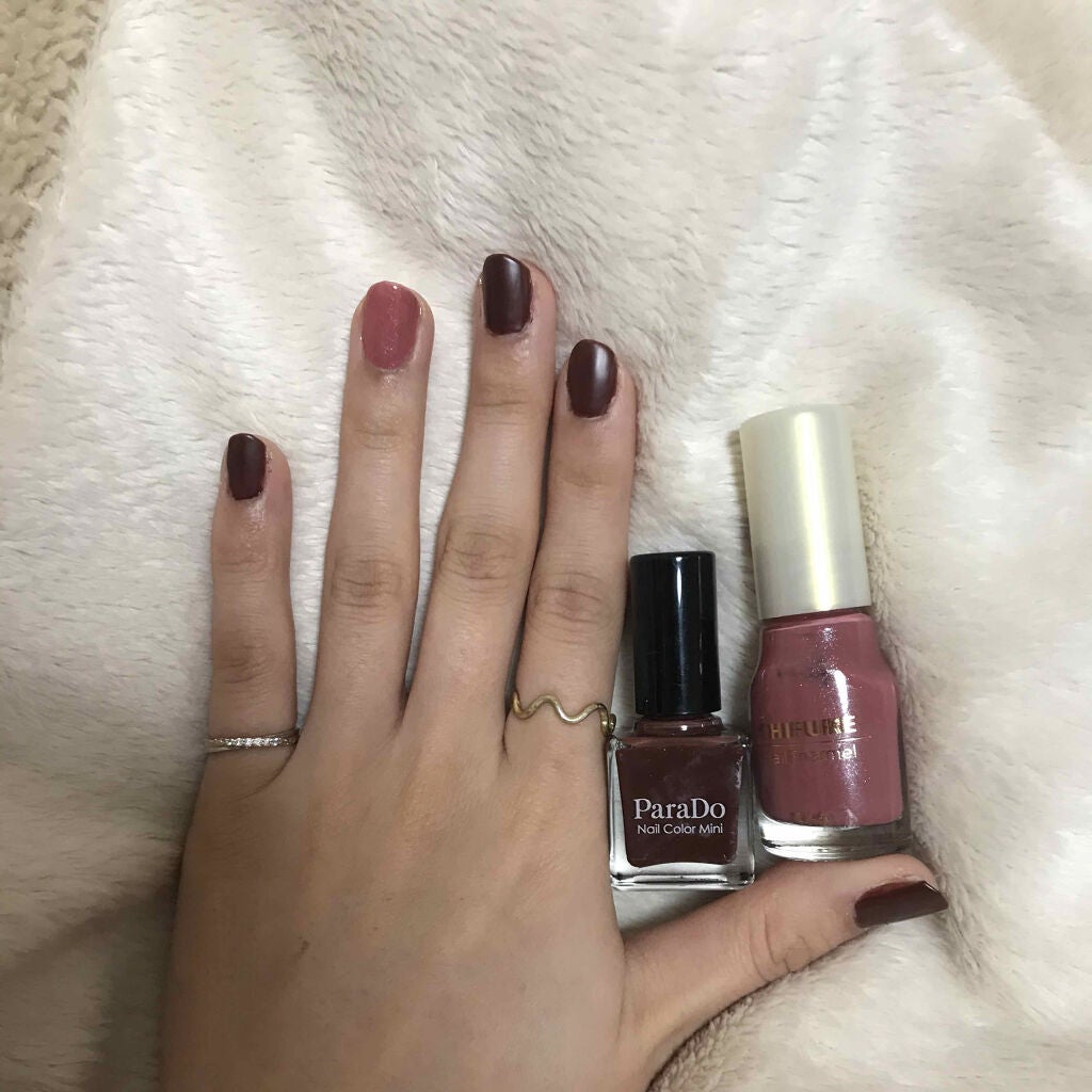 ネイル エナメル/ちふれ/マニキュアを使ったクチコミ(3枚目)