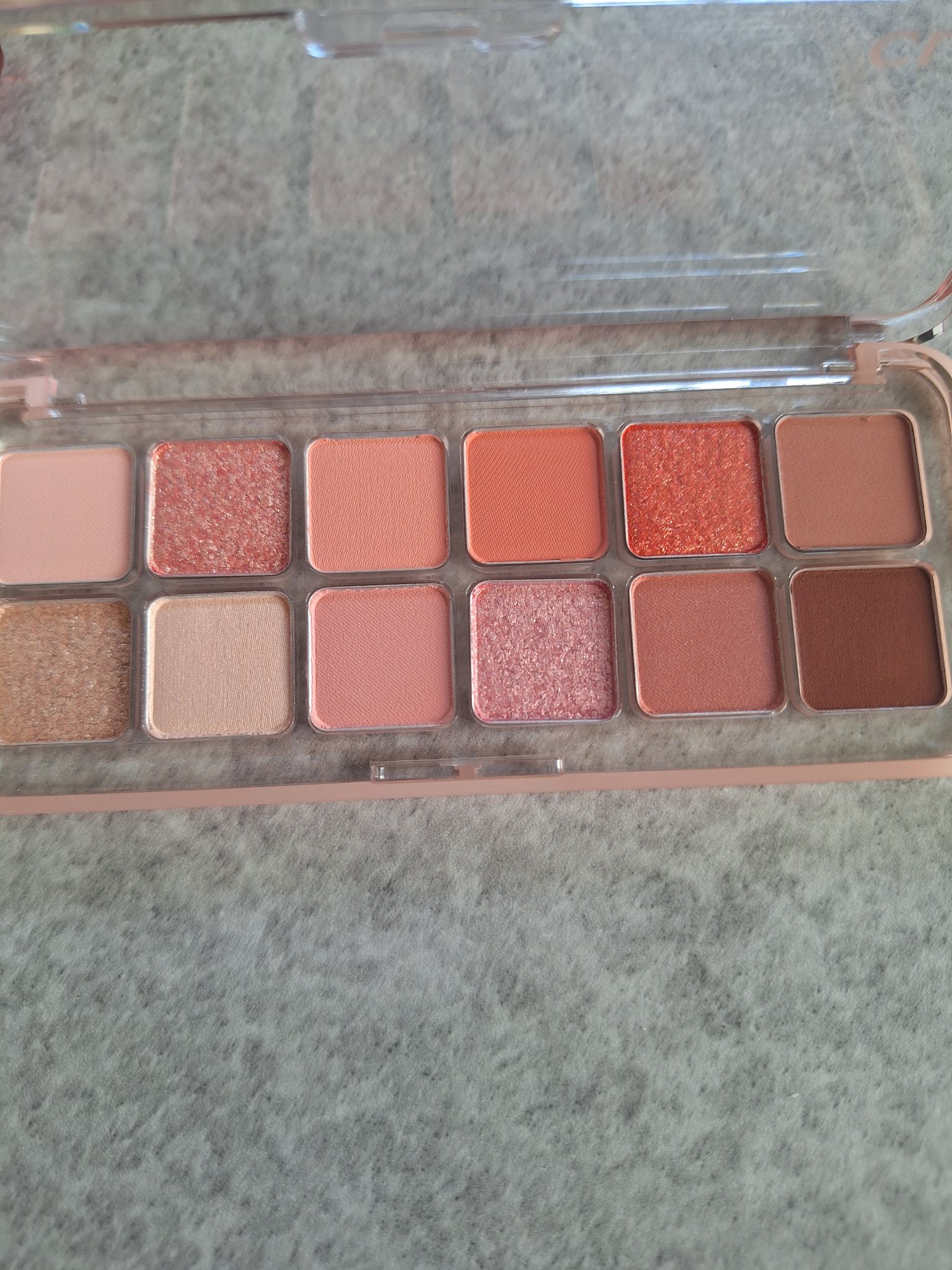 クリスタル グラム ティント 09 ベアピーチ(BARE PEACH)/CLIO/リップティントを使ったクチコミ（3枚目）