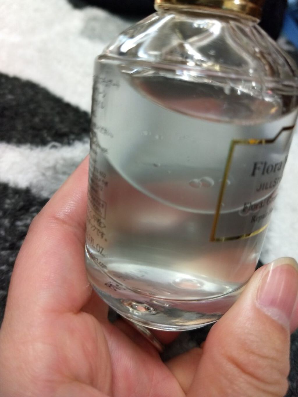 Flora Notis JILL STUART フローラルグリーン　リペアヘアオイルのクチコミ「さらっと髪を仕上げる！フレグランスなヘアオイル🤗✨

★フローラノーティス ジルスチュアート　.....」（2枚目）