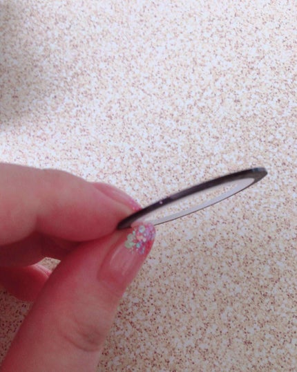 ネイルラインテープ/セリア/ネイルチップ・パーツを使ったクチコミ(3枚目)