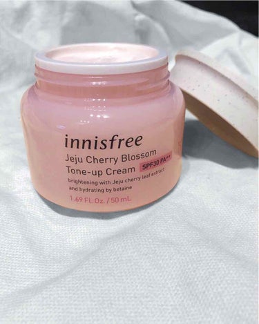 チェリーブロッサム トーンアップ クリーム UV/innisfree/フェイスクリームを使ったクチコミ（1枚目）