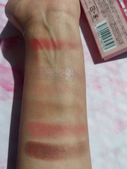 ウォンジョンヨ W デイリームードアップパレット /Wonjungyo/アイシャドウパレットを使ったクチコミ(5枚目)