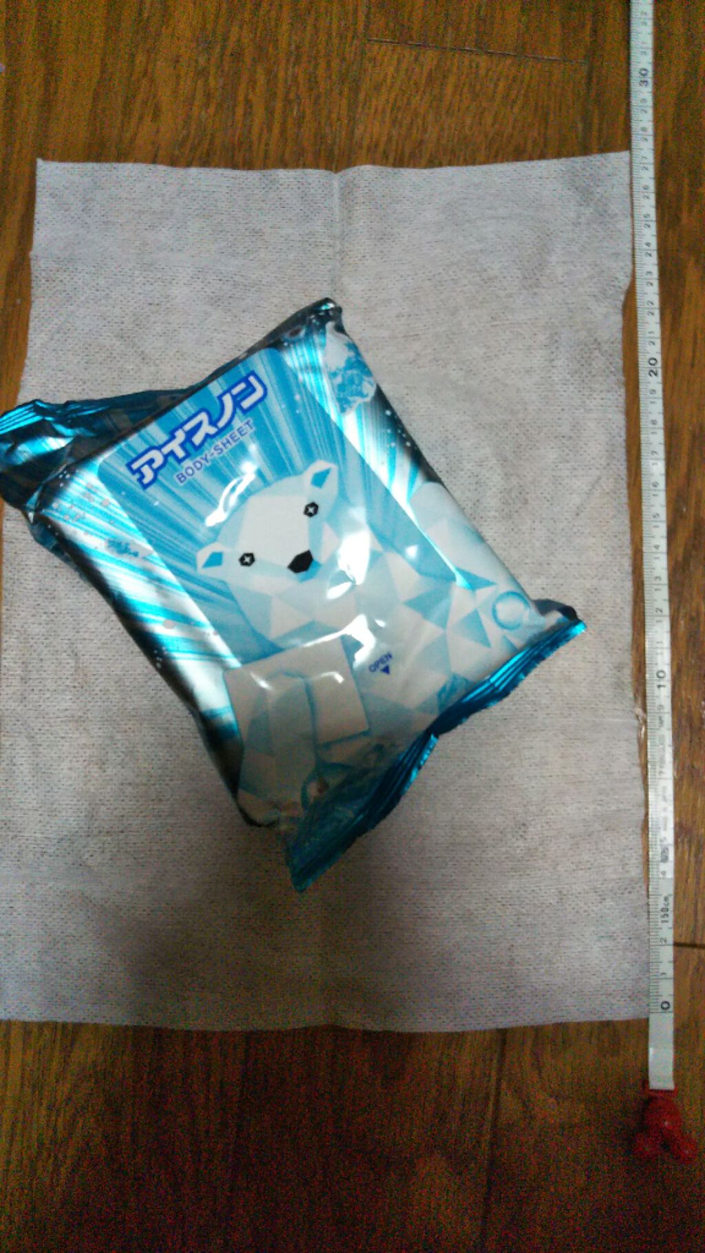 アイスノン 極冷えボディシート/アイスノン/ボディシートを使ったクチコミ(4枚目)