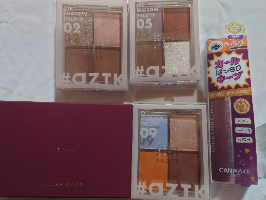 アイカラーパレット/heme/アイシャドウパレットを使ったクチコミ(1枚目)