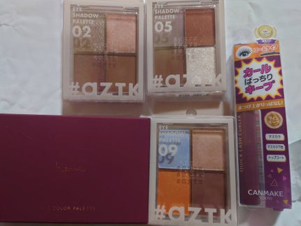 アイカラーパレット/heme/アイシャドウパレットを使ったクチコミ(1枚目)