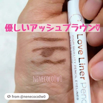 クリームフィットペンシル<アイライナー>/ラブ・ライナー/ペンシルアイライナーを使ったクチコミ(3枚目)