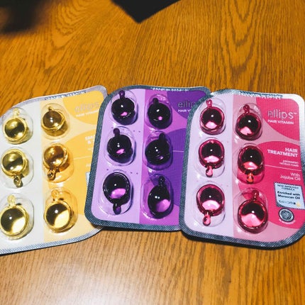 ヘアーオイル【トリートメント】/ellips/ヘアオイルを使ったクチコミ(1枚目)