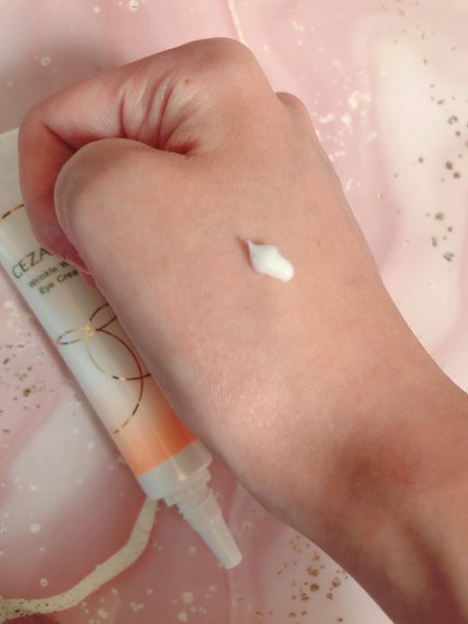 リンクルホワイトアイクリーム/CEZANNE/アイケア・アイクリームを使ったクチコミ(4枚目)