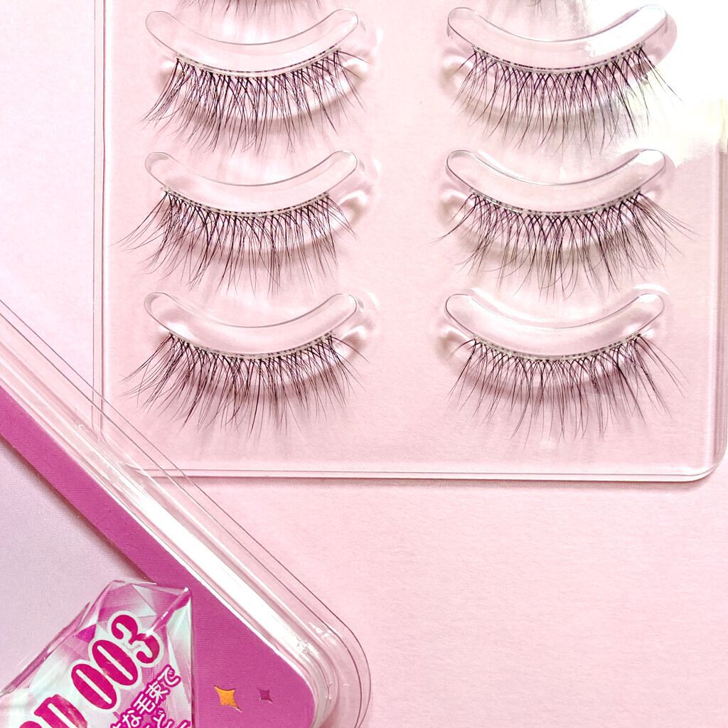 3D 1DAYマツエクEYELASH /ダイヤモンドラッシュ/つけまつげを使ったクチコミ(4枚目)