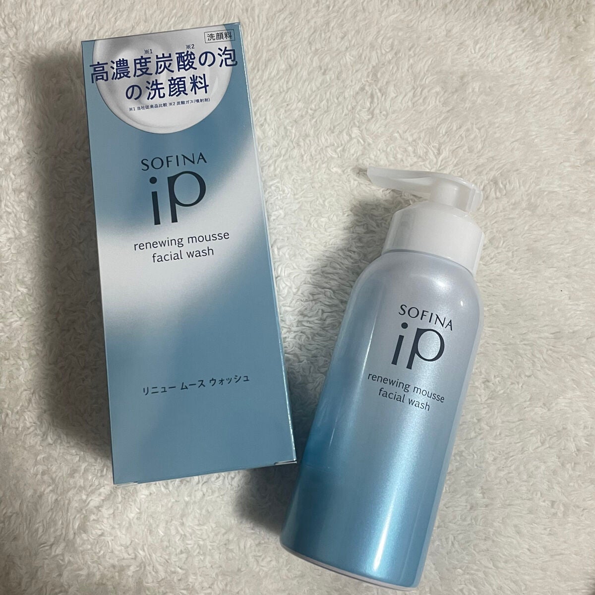 ソフィーナ iP リニュー ムース ウォッシュ/SOFINA iP/泡洗顔を使ったクチコミ(1枚目)