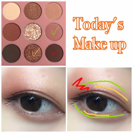 ソンスドンアイパレット/AMUSE/アイシャドウパレットを使ったクチコミ(1枚目)