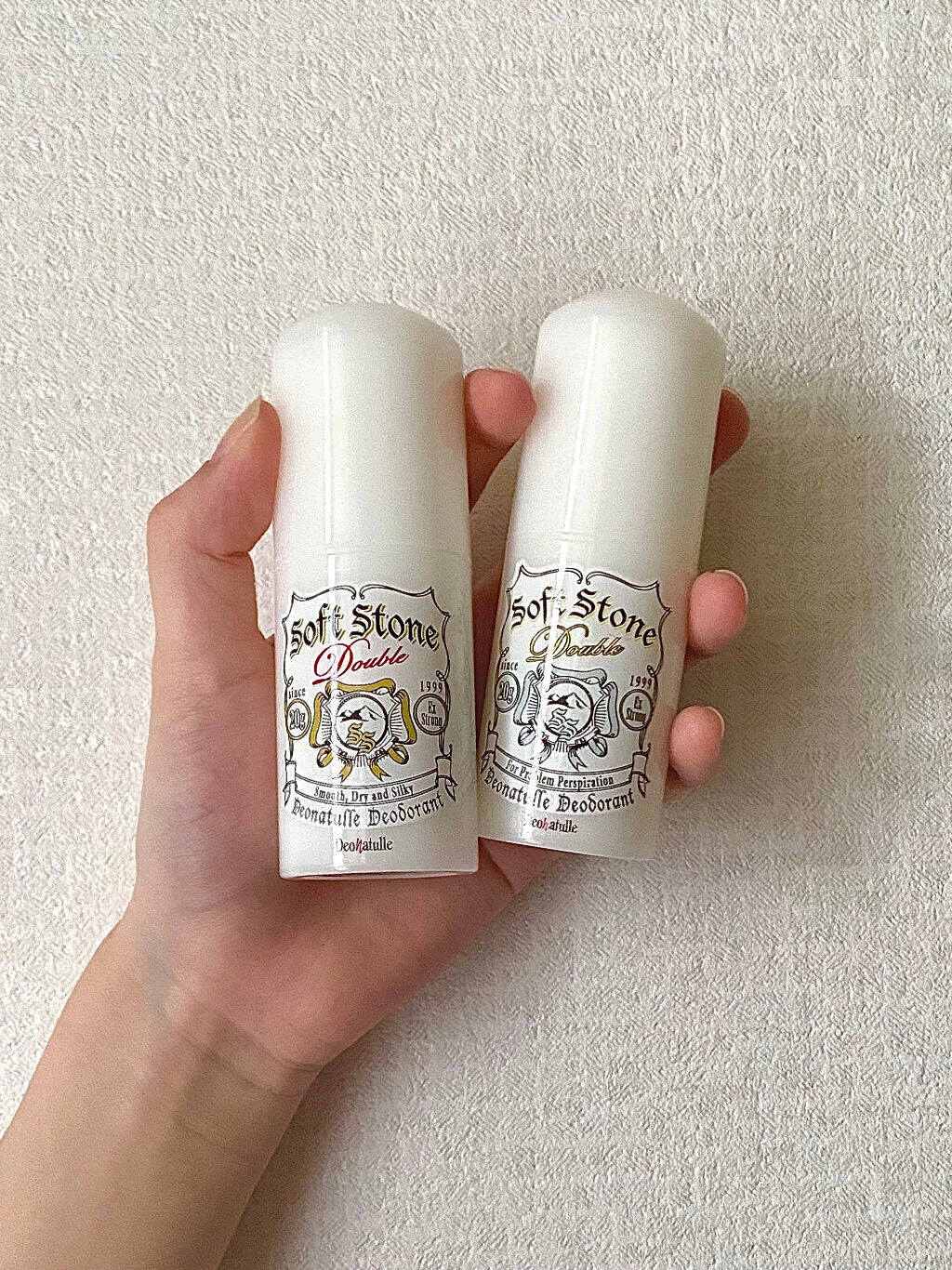 薬用ソフトストーンW/デオナチュレ/デオドラント・制汗剤を使ったクチコミ(1枚目)