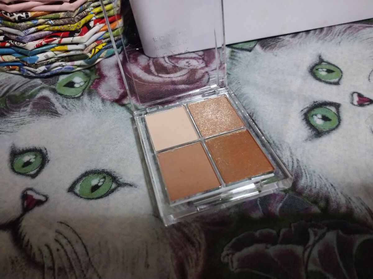 4色アイシャドウパレット 10 シュルクマロン/aZTK/アイシャドウパレットを使ったクチコミ（2枚目）