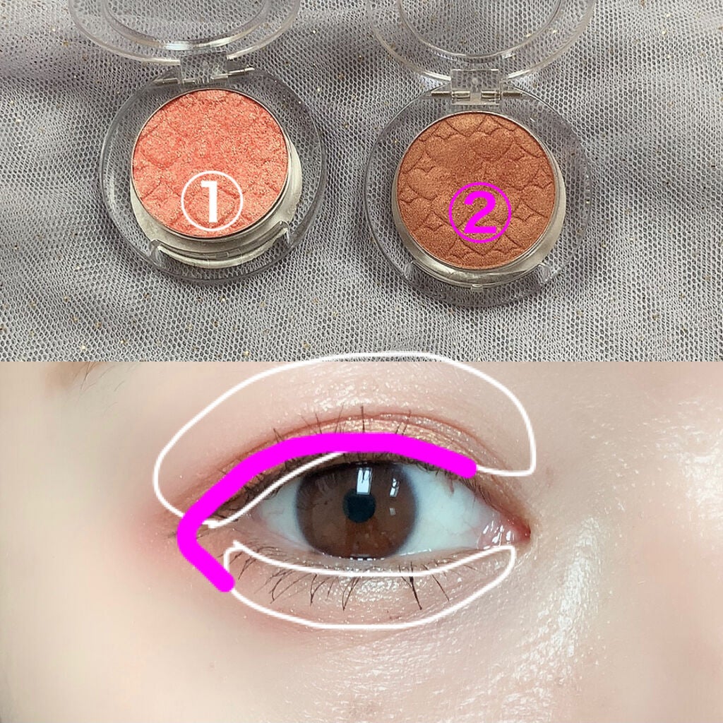 ルックアット マイアイズ/ETUDE/単色アイシャドウを使ったクチコミ(4枚目)