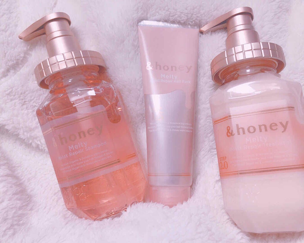 &honey Melty モイストリペア シャンプー1.0/モイストリペア ヘアトリートメント2.0/&honey/市販シャンプーを使ったクチコミ(1枚目)