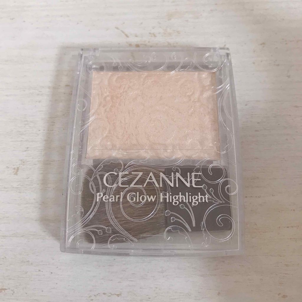 パールグロウハイライト/CEZANNE/パウダーハイライトを使ったクチコミ(1枚目)