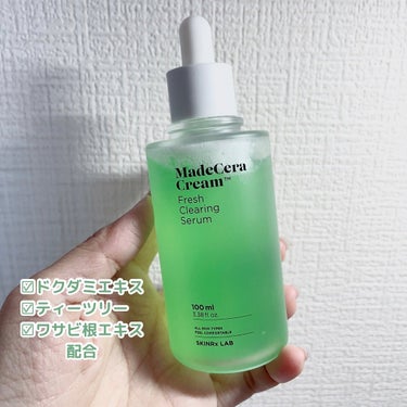 SKINRx LAB マデセラ フレッシュクリアリングセラムのクチコミ「@skinrxlab_jp 
✼••┈┈┈┈┈┈┈┈┈┈┈┈┈┈┈┈••✼ 

SKINR&L.....」（3枚目）