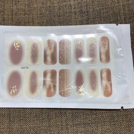 ネイルシール/Qoo10/ネイルシールを使ったクチコミ(8枚目)