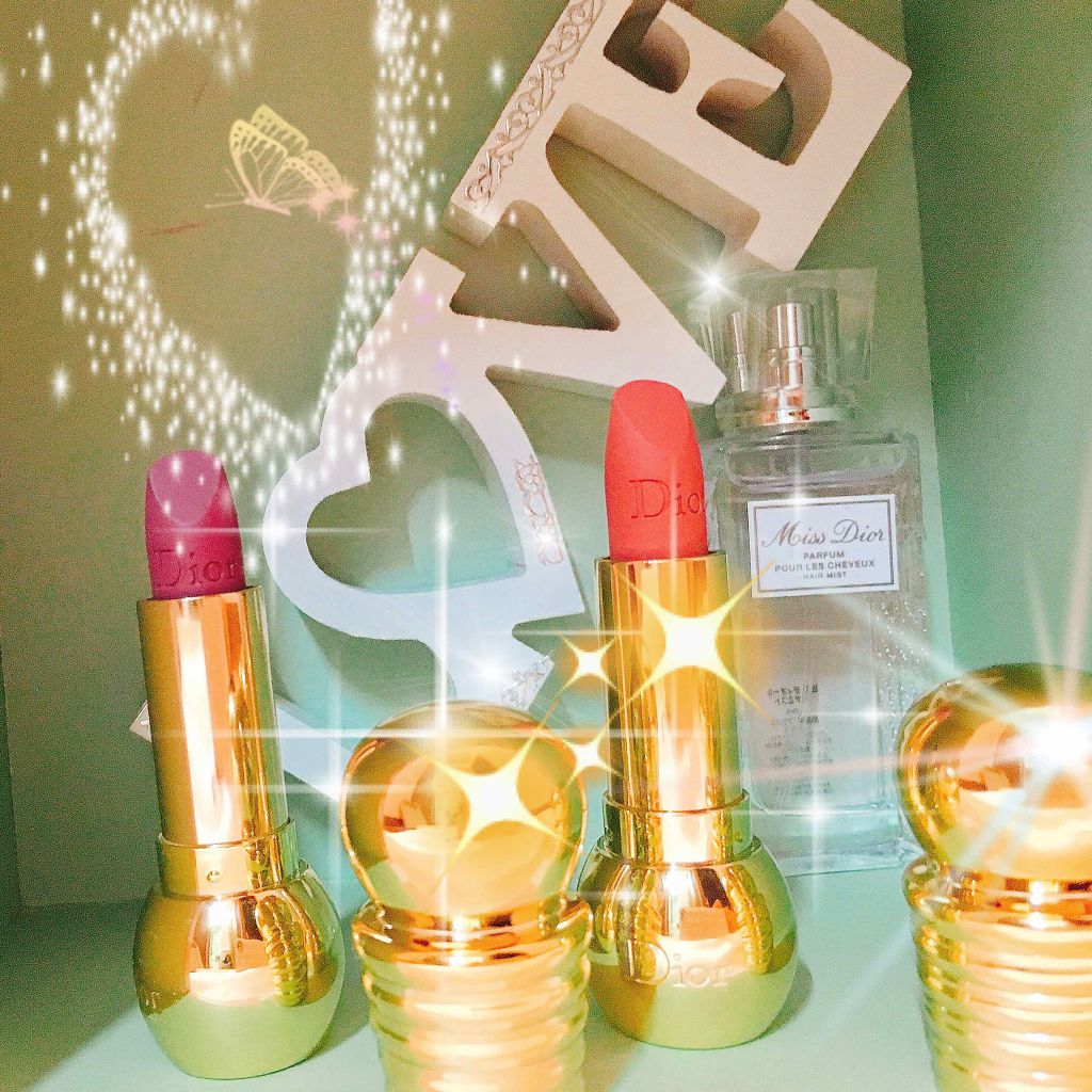 ディオリフィック ベルベット タッチ リップスティック/Dior/口紅を使ったクチコミ(1枚目)