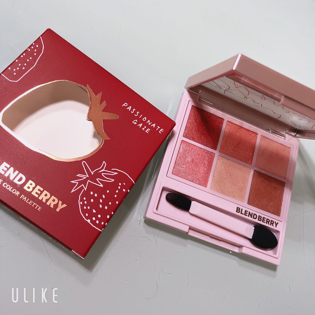オーラクリエイション/BLEND BERRY/アイシャドウパレットを使ったクチコミ(1枚目)