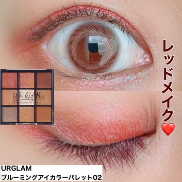 UR GLAM　BLOOMING EYE COLOR PALETTE/U R GLAM/アイシャドウパレットを使ったクチコミ（1枚目）