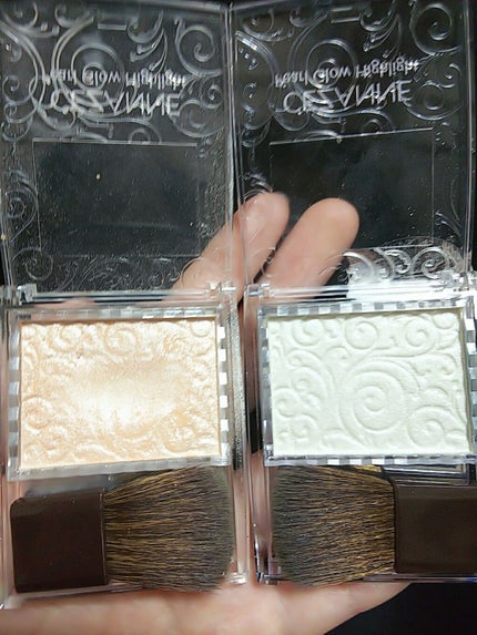 パールグロウハイライト/CEZANNE/パウダーハイライトを使ったクチコミ(3枚目)