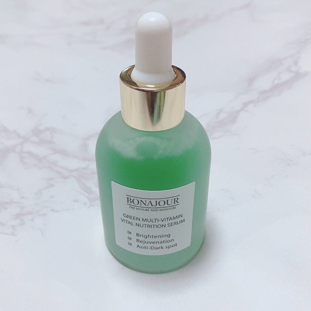 グリーンビタミンセラム/Bonajour/美容液を使ったクチコミ(3枚目)