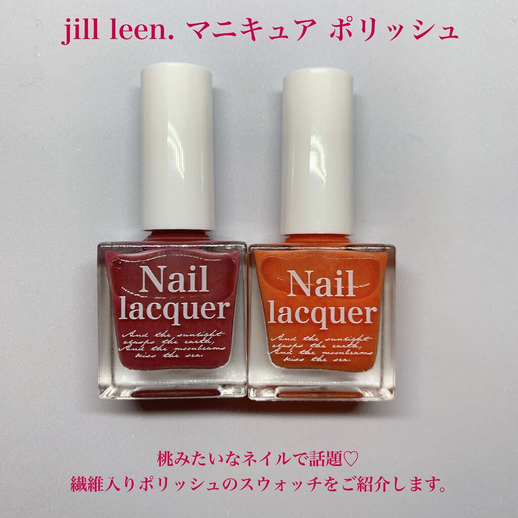 jill leen. 繊維ネイル /jill leen./マニキュアを使ったクチコミ(2枚目)