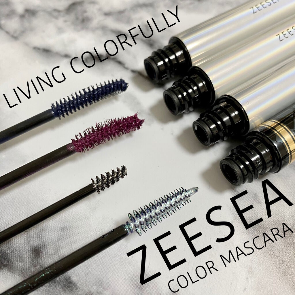 ダイヤモンドシリーズ カラーマスカラ/ZEESEA/マスカラを使ったクチコミ(1枚目)
