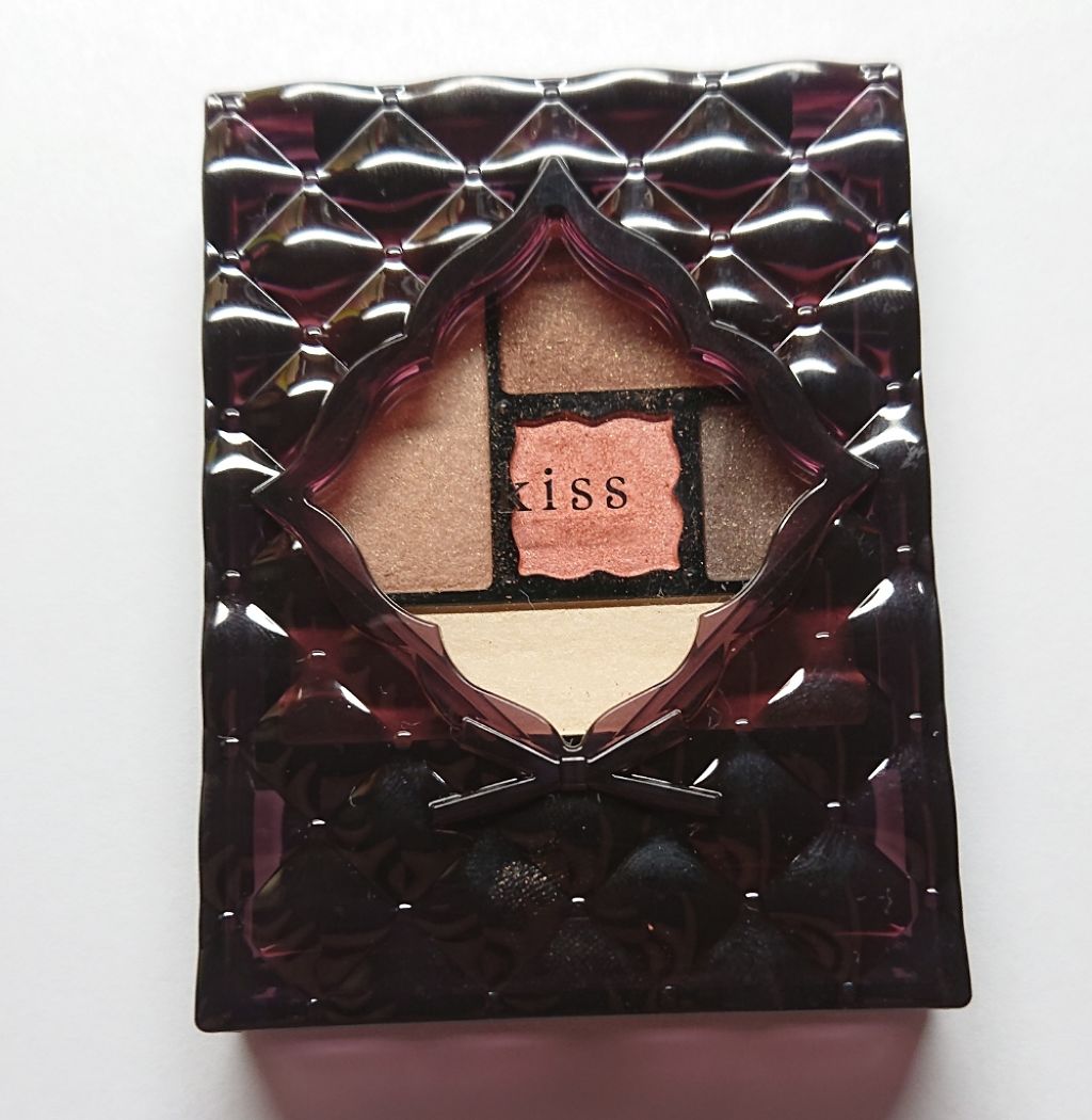 アクセントアイズ 02 Seigle Brown/KiSS/アイシャドウパレットを使ったクチコミ（1枚目）