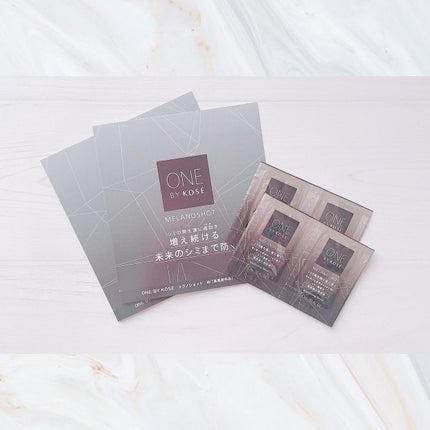 メラノショット W/ONE BY KOSE/美容液を使ったクチコミ(1枚目)