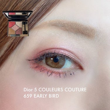 サンク クルール クチュール＜バーズ オブ ア フェザー＞ 659 アーリー バード/Dior/パウダーアイシャドウを使ったクチコミ（1枚目）