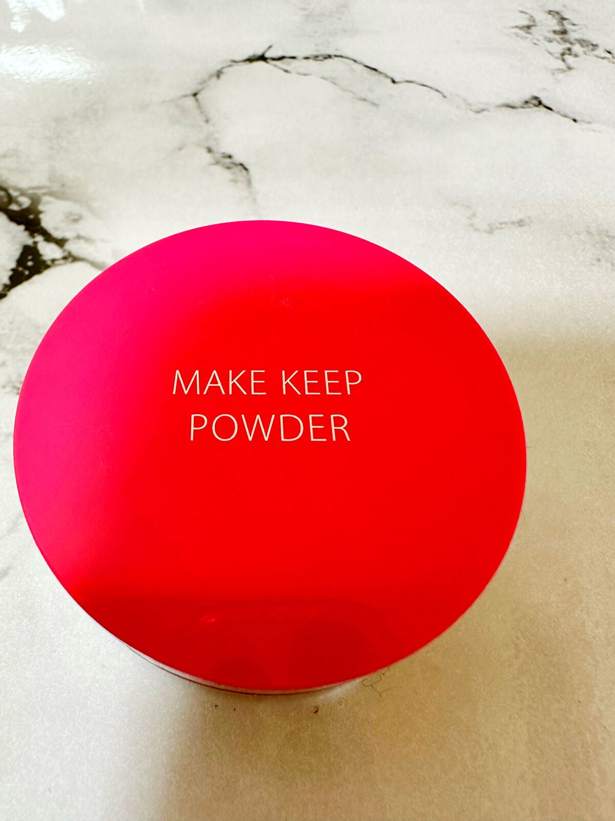 メイク キープ パウダー/コーセーコスメニエンス/ルースパウダーを使ったクチコミ(2枚目)