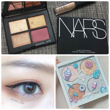 クワッドアイシャドー/NARS/アイシャドウパレットを使ったクチコミ（1枚目）