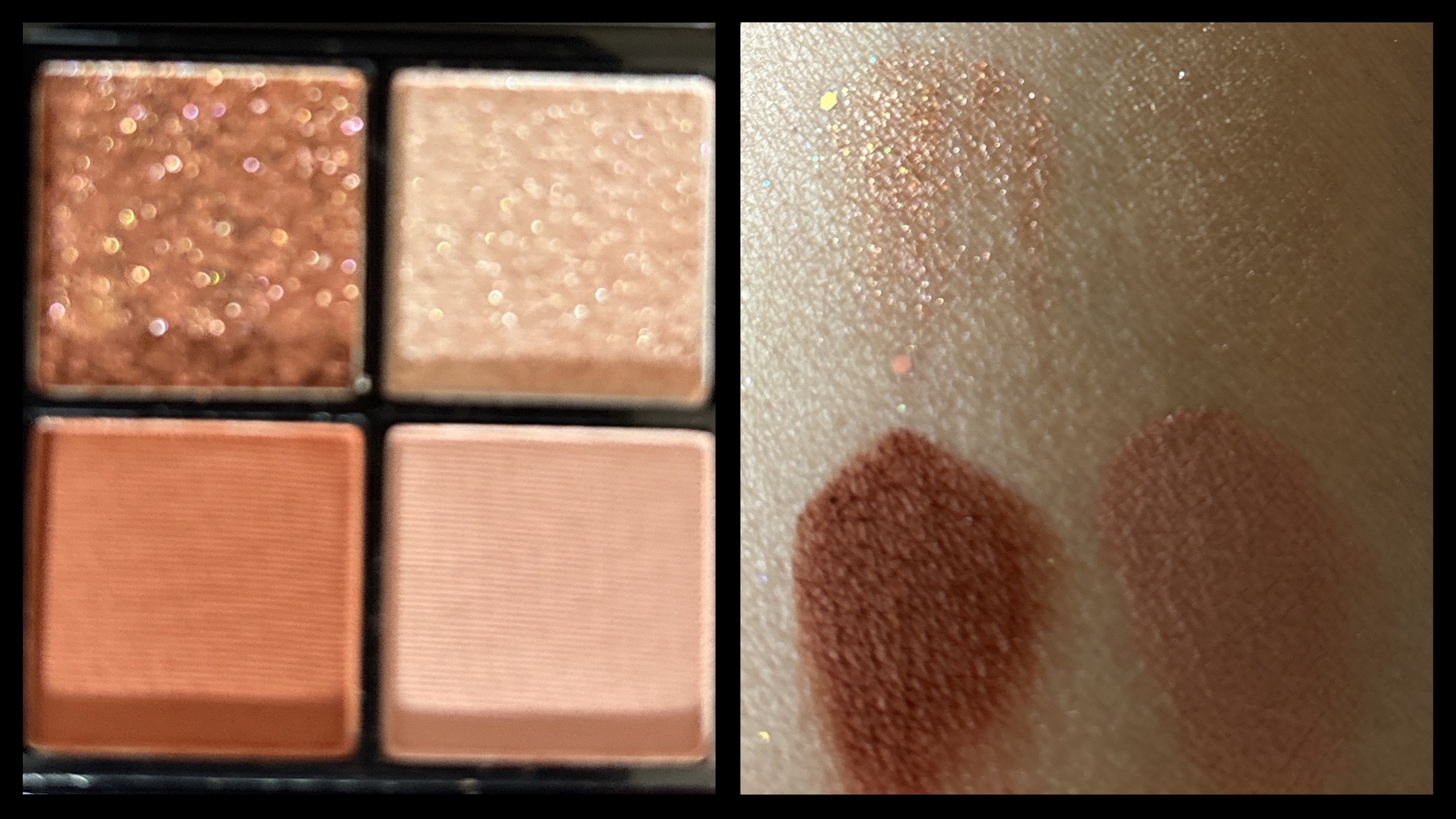 UR GLAM グリッターアイズ /U R GLAM/アイシャドウパレットを使ったクチコミ（3枚目）