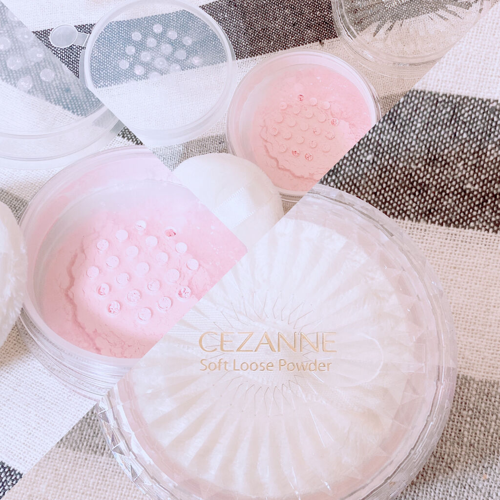 うるふわ仕上げパウダー/CEZANNE/ルースパウダーを使ったクチコミ（2枚目）