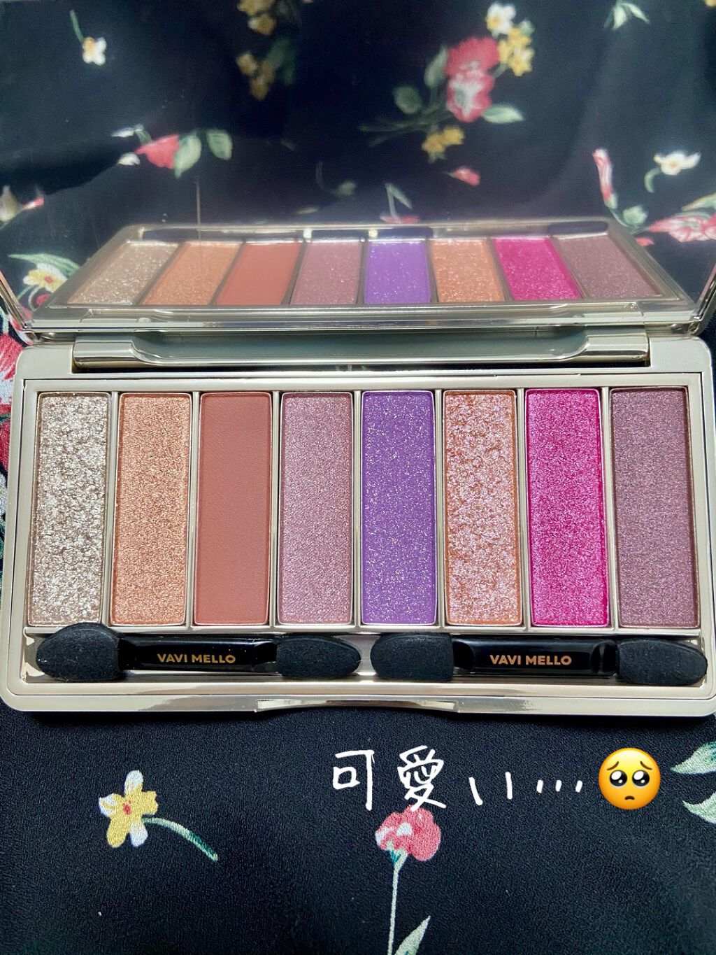 ファーストコレクションアイズ/VAVI MELLO/アイシャドウパレットを使ったクチコミ（2枚目）