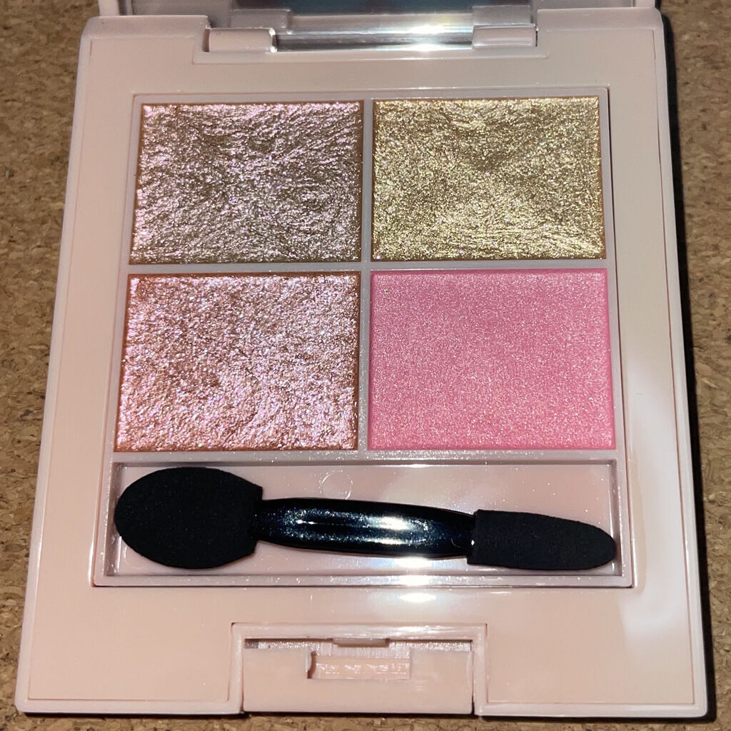 イロアソビ 4色アイパレット/iroasobi/アイシャドウパレットを使ったクチコミ（2枚目）