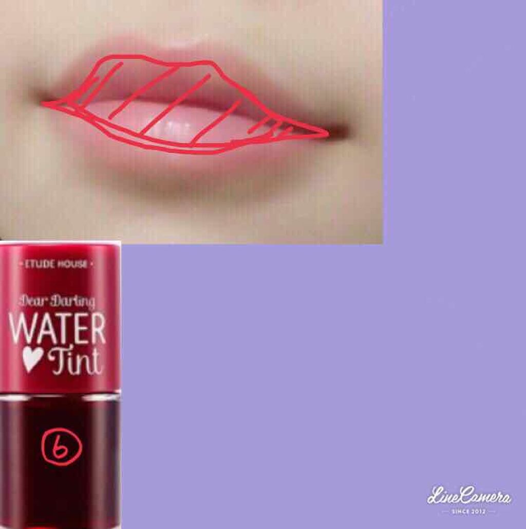 ウォーターティント/ETUDE/リップグロスを使ったクチコミ(4枚目)