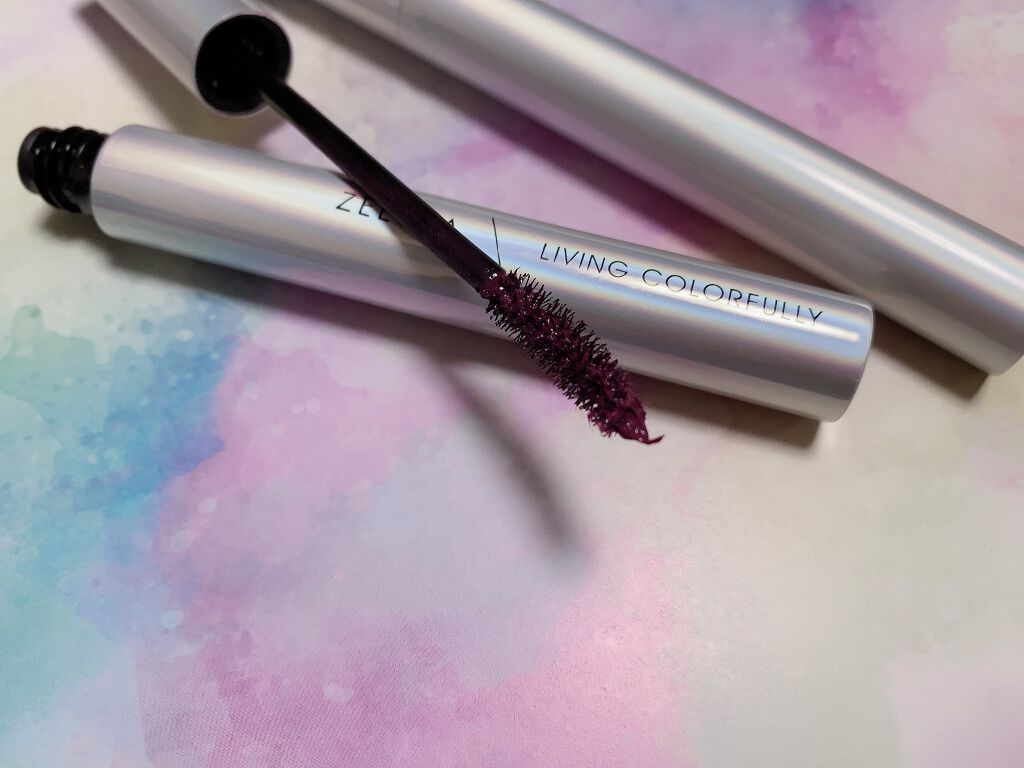ダイヤモンドシリーズ カラーマスカラ/ZEESEA/マスカラを使ったクチコミ（2枚目）