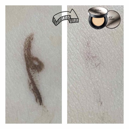 キル カバー ファンウェア クッション エックスピー/CLIO/クッションファンデーションを使ったクチコミ(2枚目)