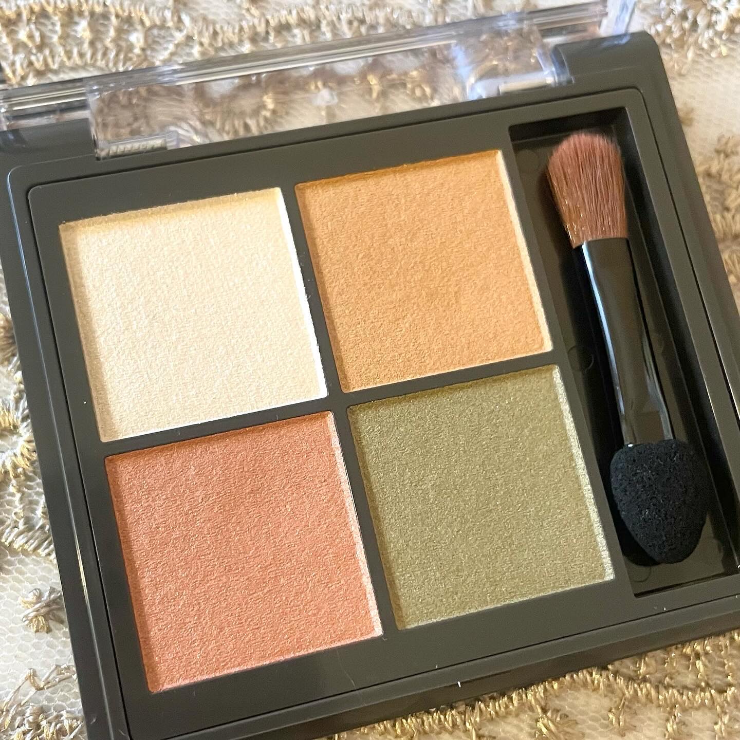 キスミー　フェルム　スタイリングアイパレット 03 ヴェールリネン/キスミー フェルム/アイシャドウパレットを使ったクチコミ（3枚目）