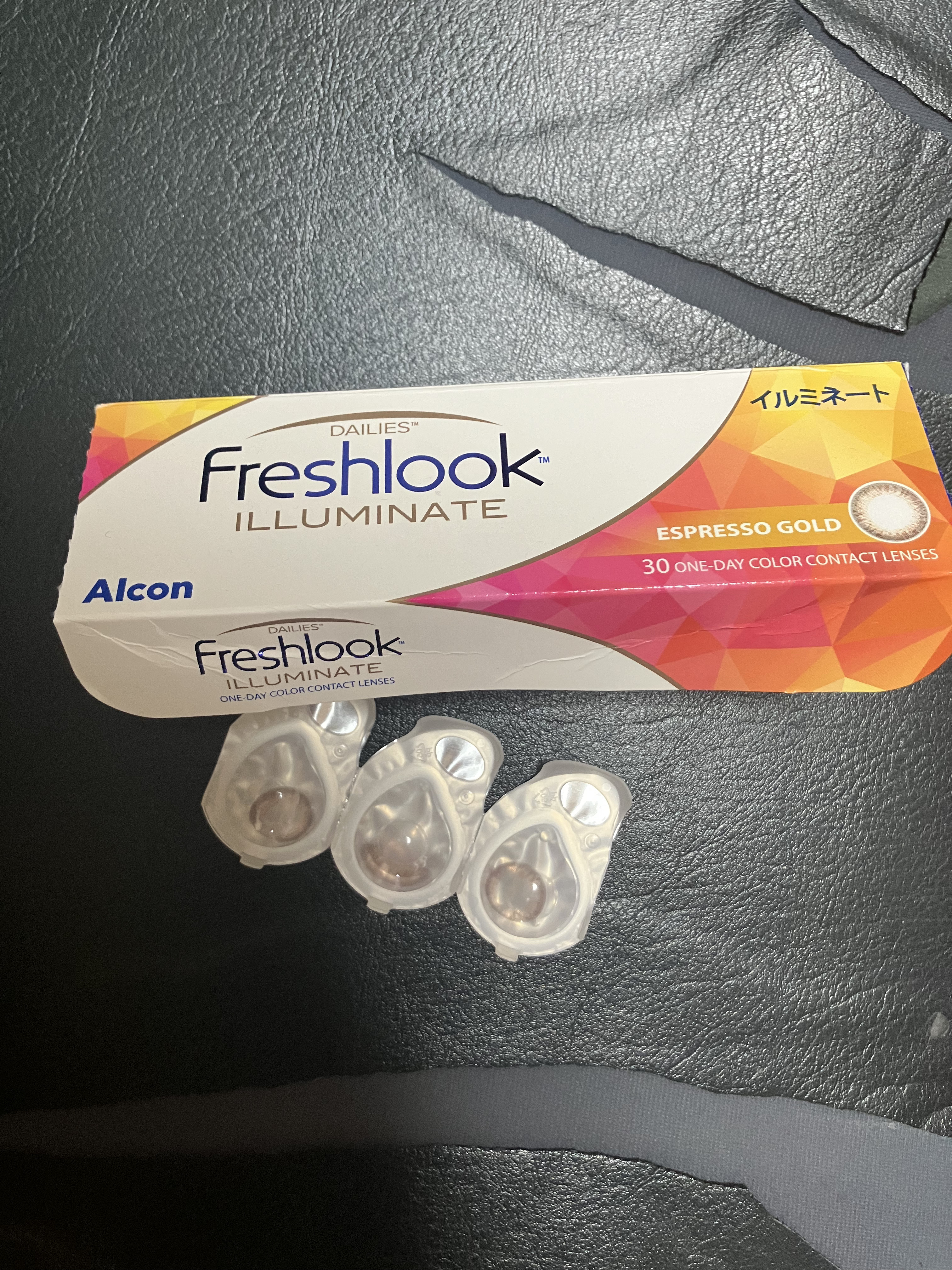 フレッシュルックイルミネート/アルコン/カラーコンタクトレンズを使ったクチコミ（1枚目）