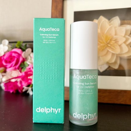 AquaTeca calming sun serum/Delphyr/日焼け止めローションを使ったクチコミ(1枚目)