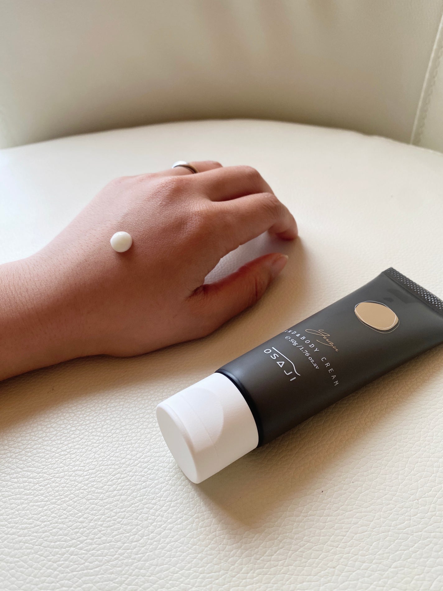 ハンド&ボディ クリーム Yuzu/OSAJI/ボディクリームを使ったクチコミ(1枚目)