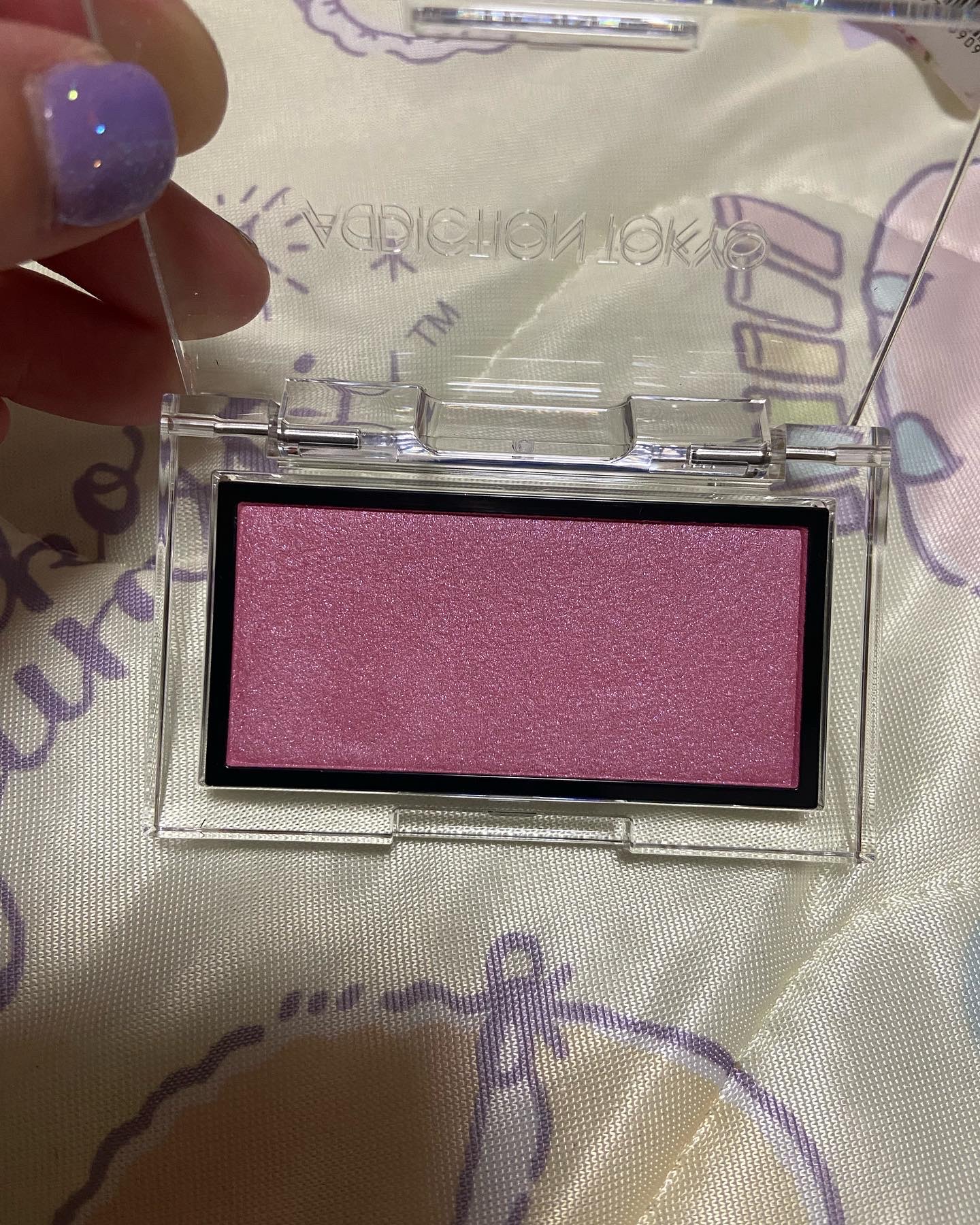 アディクション ザ ブラッシュ パール 007P Sky Flower/ADDICTION/パウダーチークを使ったクチコミ（2枚目）