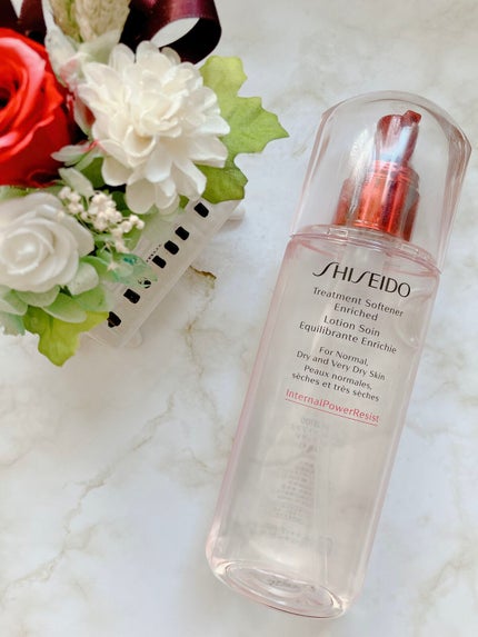 SHISEIDO トリートメントソフナーのクチコミ「👑SHISEIDO👑
トリートメントソフナー
毎日をベストコンディションに保つ
化粧水です✨.....」(1枚目)