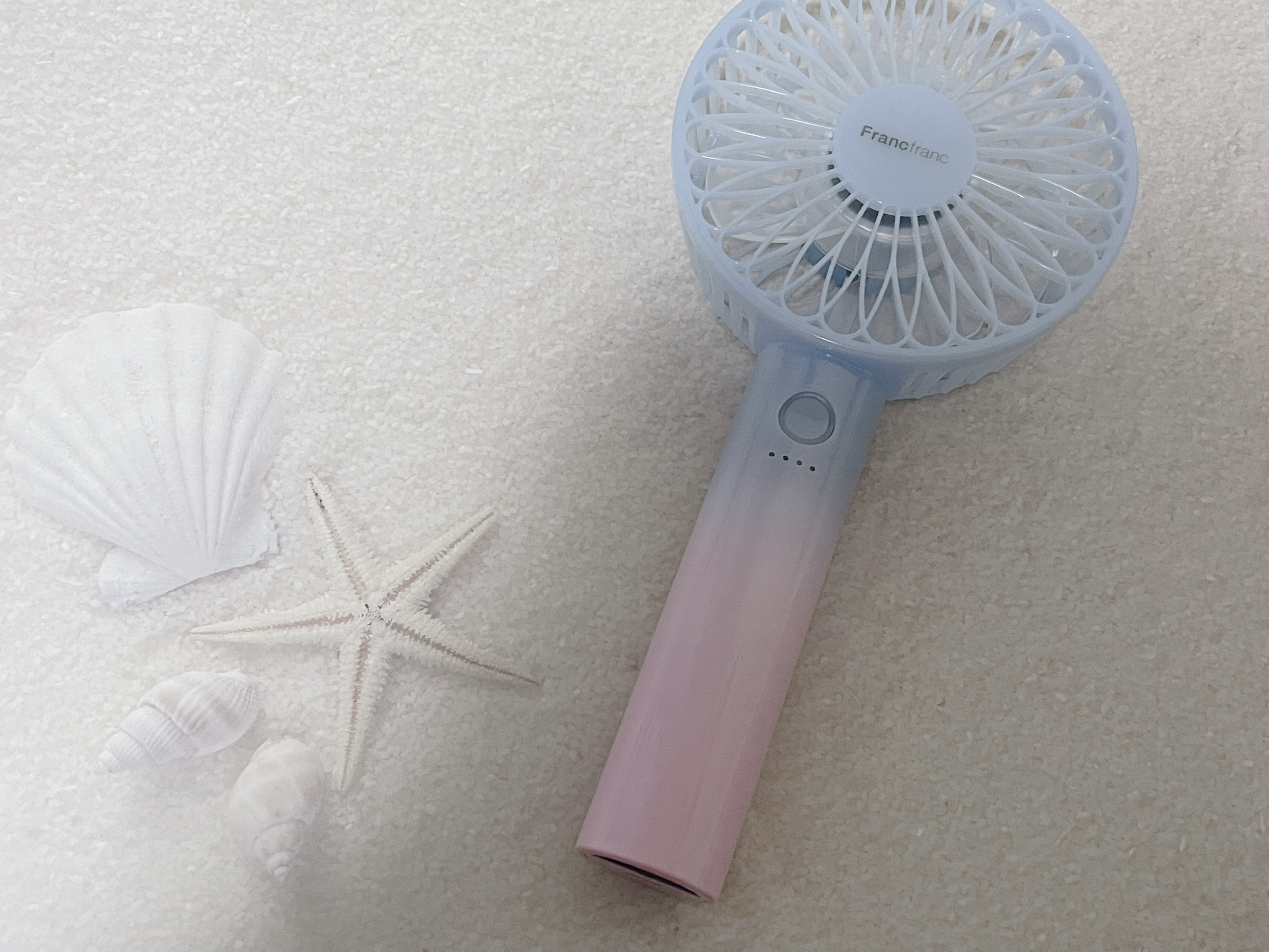 フレ 2WAY ハンディファン/フランフラン/その他を使ったクチコミ（1枚目）