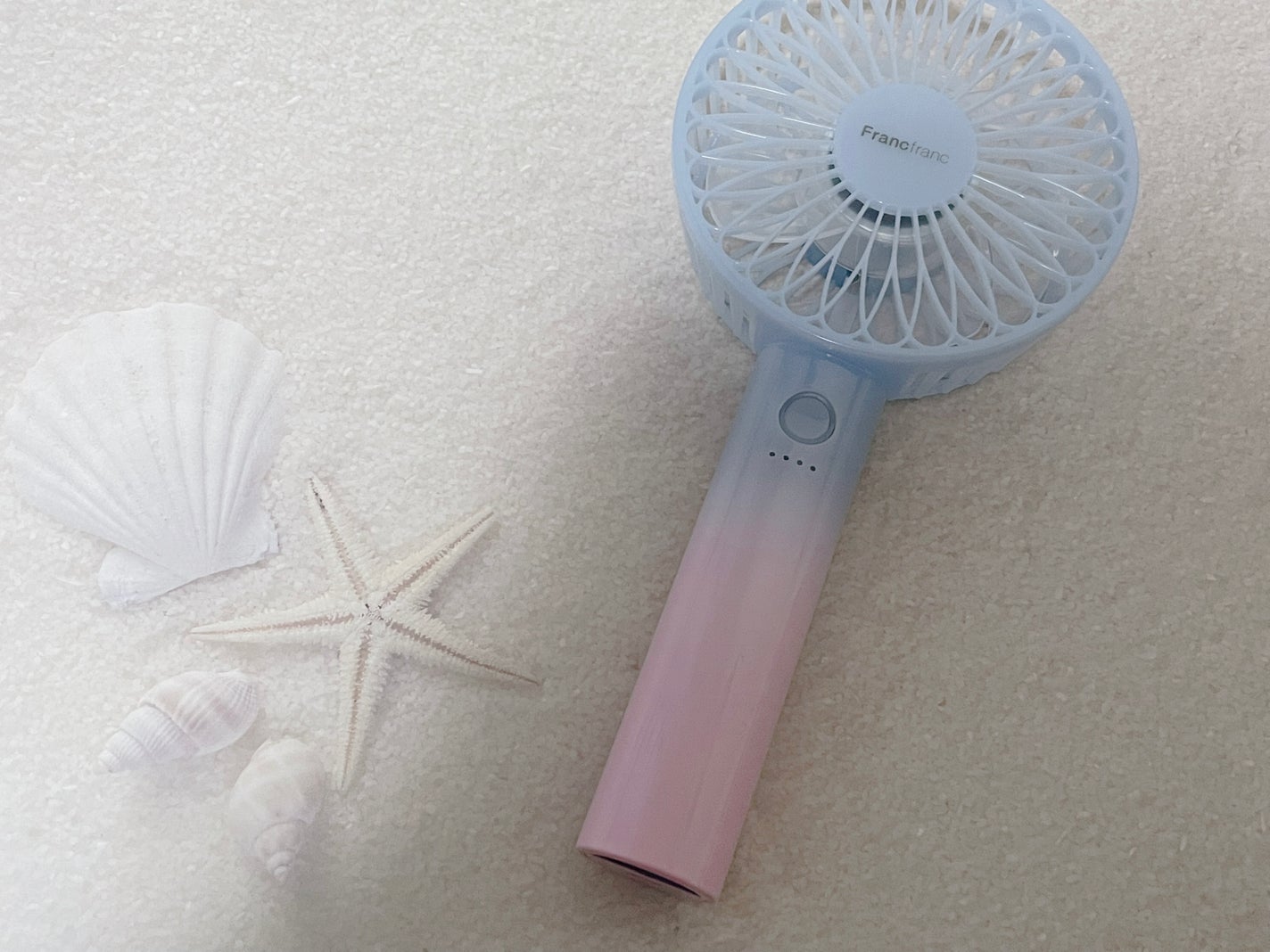 フレ 2WAY ハンディファン/フランフラン/その他を使ったクチコミ(1枚目)