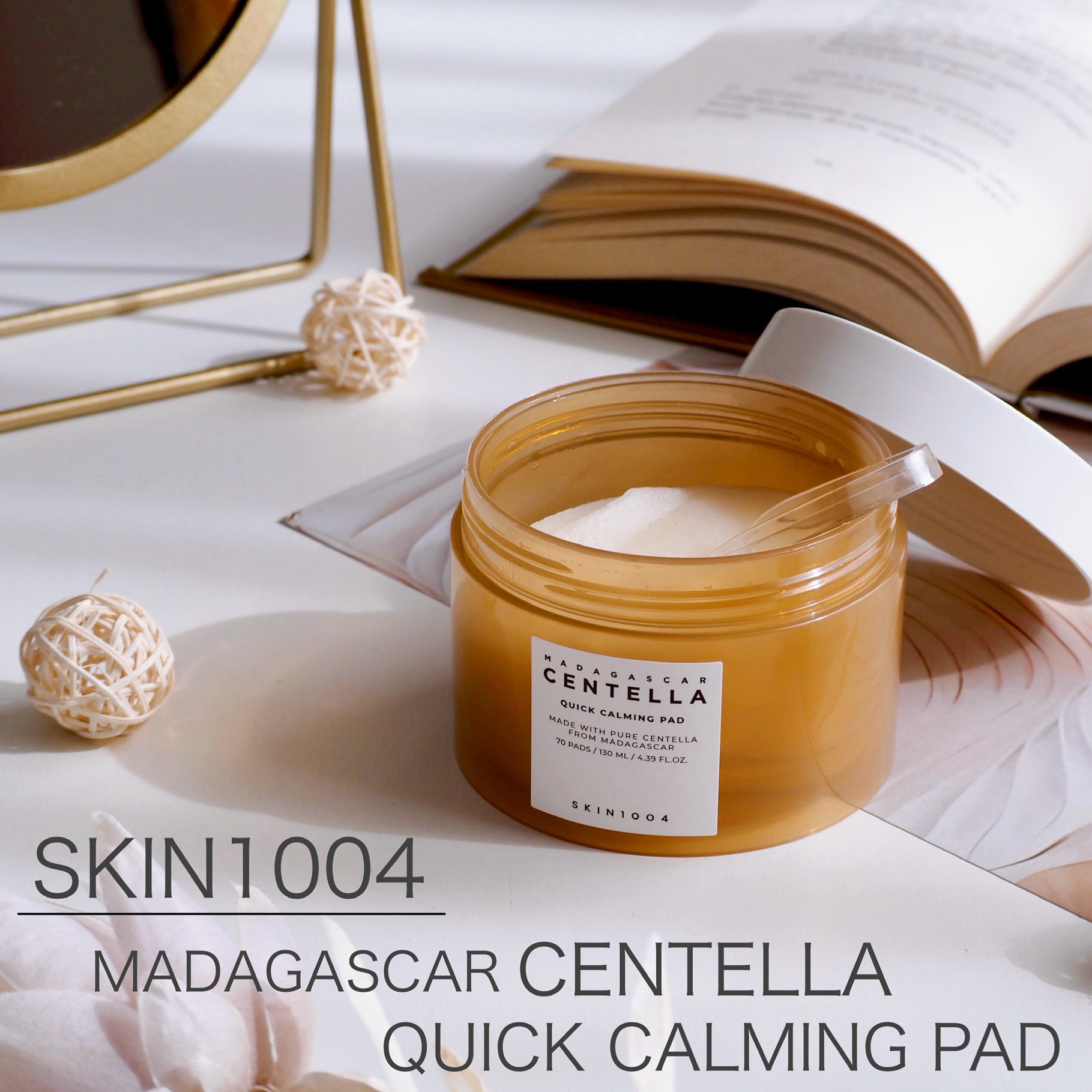 センテラ クイックカーミングパッド/SKIN1004/トナーパッドを使ったクチコミ（1枚目）